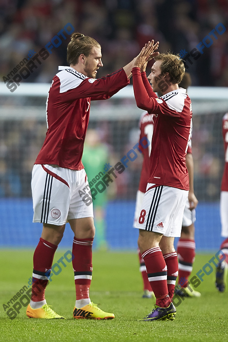 Nicklas Bendtner, mlscorer (Danmark), Christian Eriksen (Danmark)