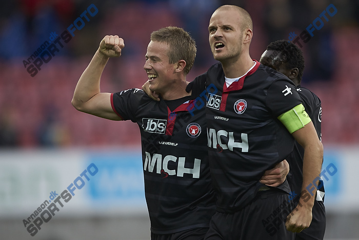 Jeppe Curth, mlscorer (FC Midtjylland), Kristian Bak Nielsen, anfrer (FC Midtjylland)
