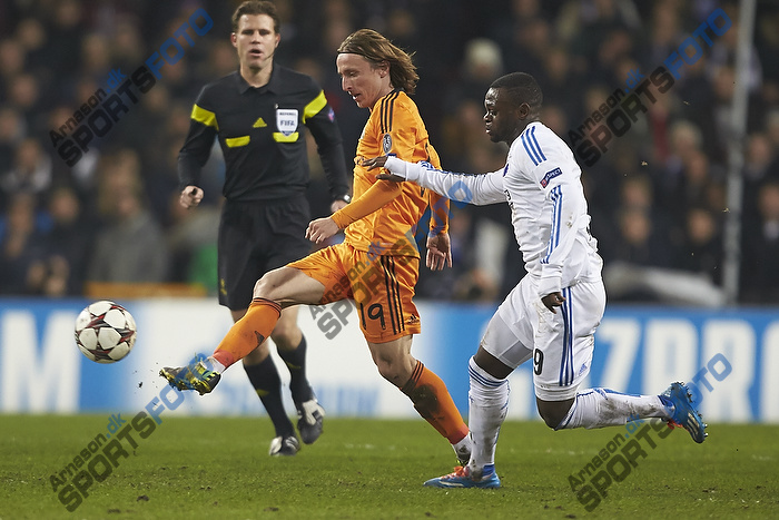 Luka Modrić (Real Madrid CF), Igor Vetokele (FC Kbenhavn)