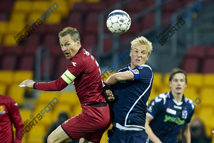Nikolaj Stokholm, anfrer (FC Nordsjlland), Anders Kure (Agf)