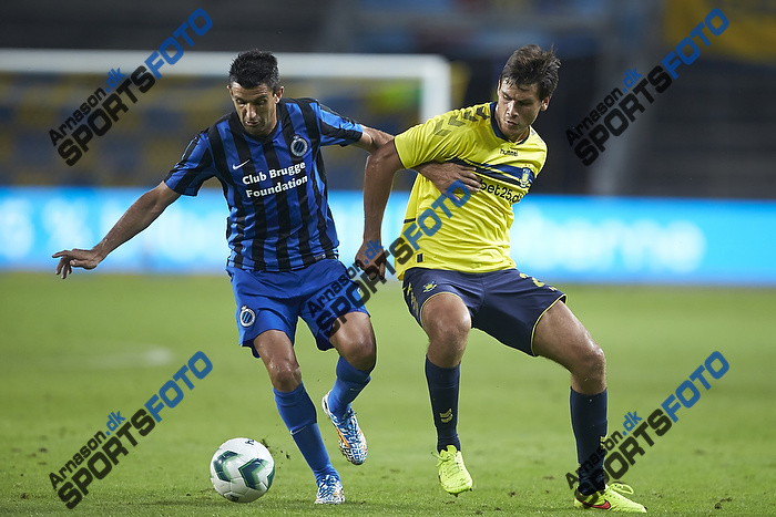 Dario Dumic (Brndby IF), Fernando Menegazzo (Club Brugge KV)