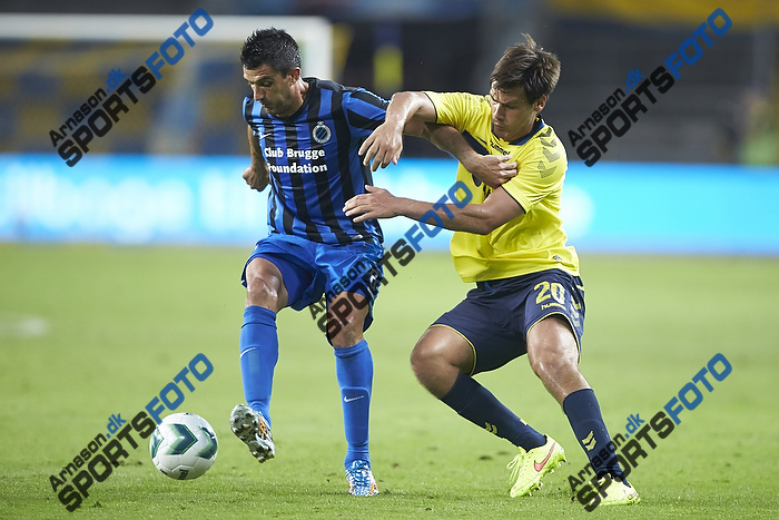 Dario Dumic (Brndby IF), Fernando Menegazzo (Club Brugge KV)
