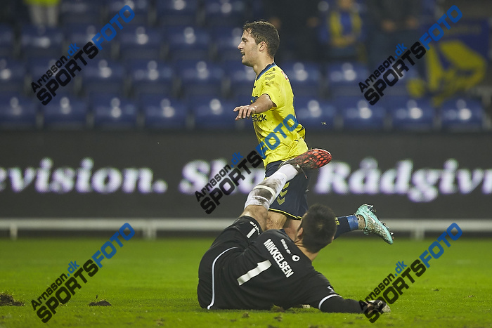 Riza Durmisi, mlscorer (Brndby IF), Thomas Mikkelsen (FC Vestsjlland)