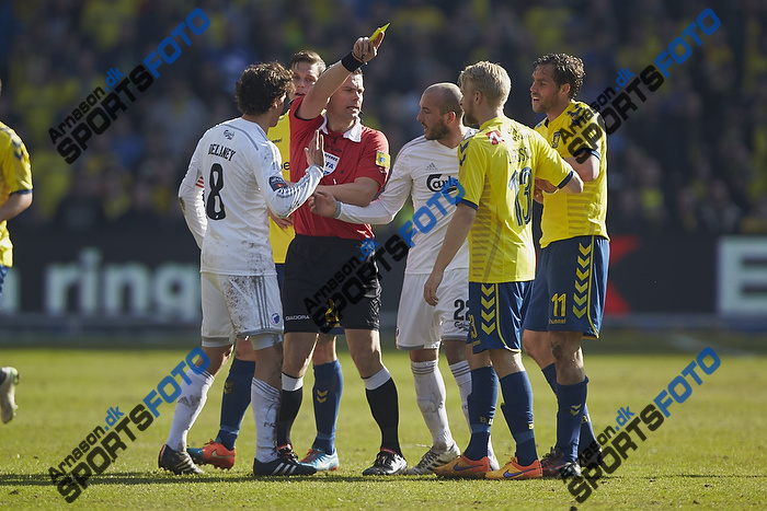 Thomas Delaney, anfrer (FC Kbenhavn), Michael Tykgaard, dommer, Johan Larsson (Brndby IF), Steve De Ridder (FC Kbenhavn)