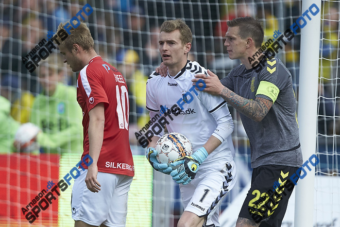 Lukas Hradecky (Brndby IF), Daniel Agger, anfrer (Brndby IF), Emil Scheel (Silkeborg IF)