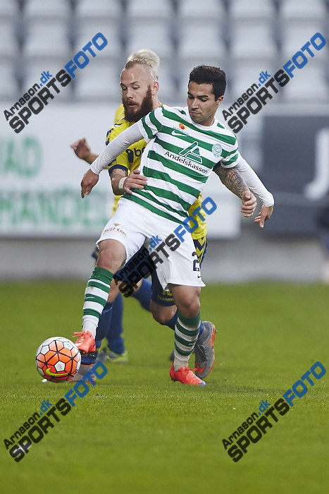 Osama Akharraz (Viborg FF), Magnus Eriksson (Brndby IF)