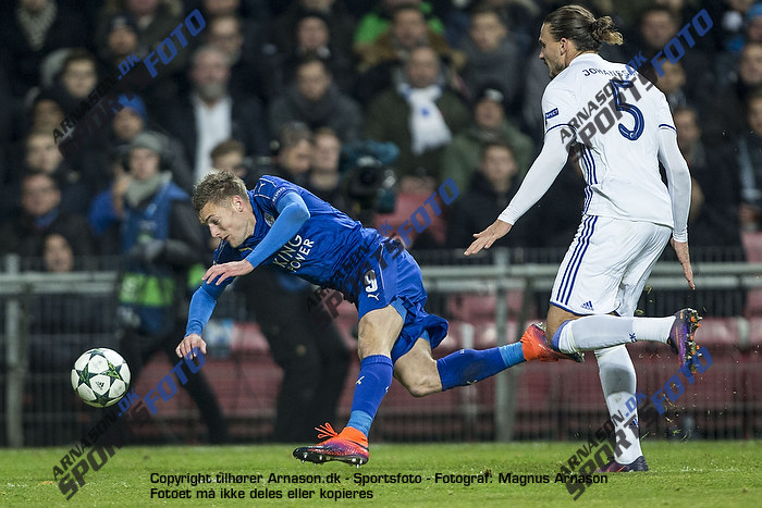 Jamie Vardy (Leicester FC), Erik Johansson (FC Kbenhavn)